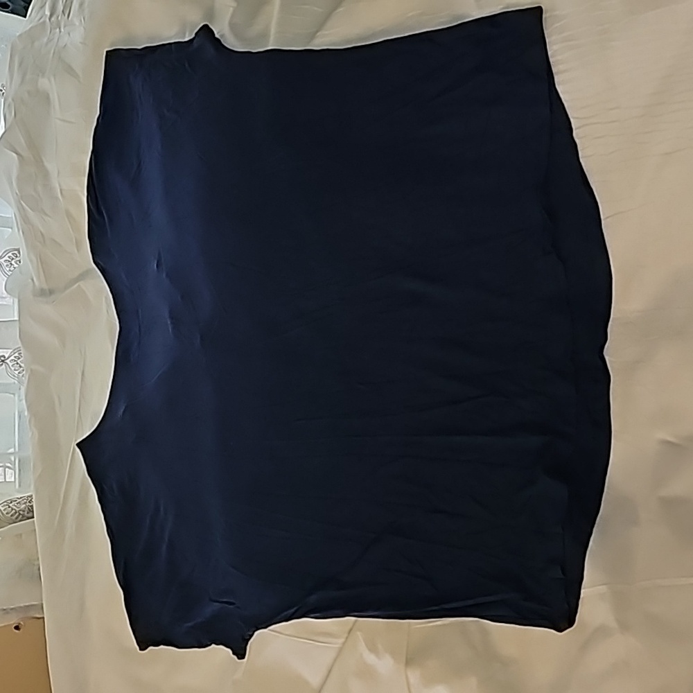 Pleione Dark Blue Top Size 1X - Picture 10 of 14